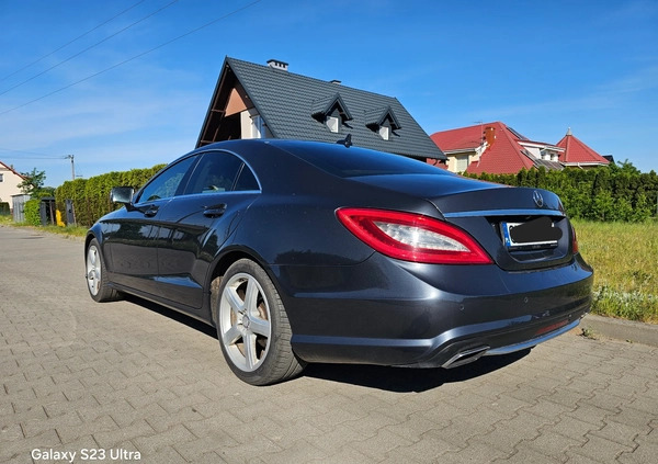 Mercedes-Benz CLS cena 81900 przebieg: 161000, rok produkcji 2012 z Brodnica małe 211